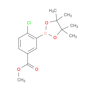 methyl 4-chloro-3-(4,4,5,5-tetramethyl-1,3,2-dioxaborolan-2-yl)benzoate