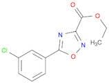 Ethyl 5-(3-chlorophenyl)-1,2,4-oxadiazole-3-carboxylate