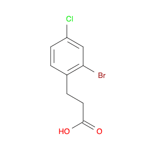 3-(2-BROMO-4-CHLORO-PHENYL)-PROPIONIC ACID