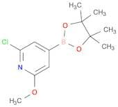 2-CHLORO-6-METHOXYPYRIDINE-4-BORONIC ACID PINACOL ESTER