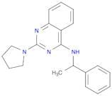 N-(1-phenylethyl)-2-(pyrrolidin-1-yl)quinazolin-4-aMine