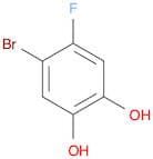 1,2-Benzenediol, 4-bromo-5-fluoro- (9CI)