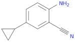 Benzonitrile,  2-amino-5-cyclopropyl-
