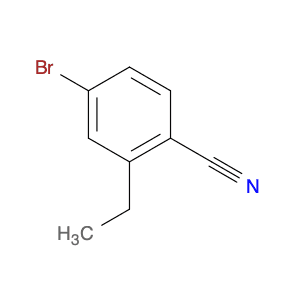 Benzonitrile, 4-bromo-2-ethyl- (9CI)