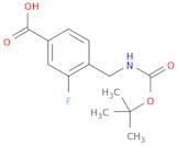 4-(((tert-Butoxycarbonyl)amino)methyl)-3-fluorobenzoic acid