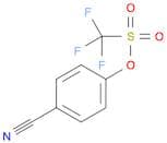 4-Cyanophenyl trifluoromethanesulfonate