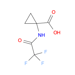 Cyclopropanecarboxylic acid, 1-[(trifluoroacetyl)amino]- (9CI)