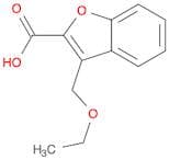 3-(Ethoxymethyl)benzofuran-2-carboxylic acid
