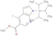 Methyl 4-fluoro-1-(triisopropylsilanyl)-7-azaindole-5-carboxylate