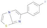IMidazo[2,1-b]thiazole, 6-(4-fluorophenyl)-