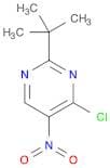 4-Chloro-2-(1,1-dimethylethyl)-5-nitropyrimidine