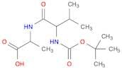 (S)-2-((S)-2-(tert-butoxycarbonylamino)-3-methylbutanamido)propanoic acid
