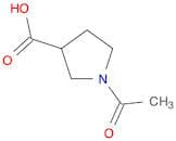 3-Pyrrolidinecarboxylic acid, 1-acetyl- (9CI)