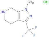1-Methyl-3-(trifluoromethyl)-4,5,6,7-tetrahydro-1H-pyrazolo[3,4-c]pyridine hydrochloride