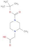 2-(4-(tert-Butoxycarbonyl)-2-methylpiperazin-1-yl)acetic acid