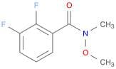 2,3-Difluoro-N-methoxy-N-methylbenzamide