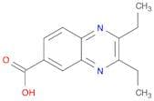 6-Quinoxalinecarboxylicacid,2,3-diethyl-(9CI)