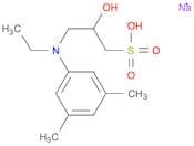 1-​Propanesulfonic acid, 3-​[(3,​5-​dimethylphenyl)​ethylamino]​-​2-​hydroxy-​, sodium salt (1:1)