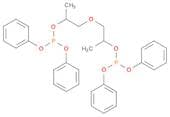Phosphorous acid,oxybis(1-methyl-2,1-ethanediyl) tetraphenyl ester (9CI)
