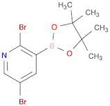 2,5-Dibromopyridine-3-boronic acid pinacol ester