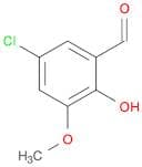 5-Chloro-2-hydroxy-3-methoxybenzaldehyde