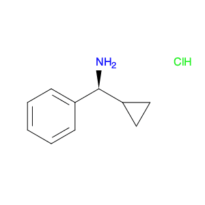(aS)-α-Cyclopropylbenzenemethanamine hydrochloride