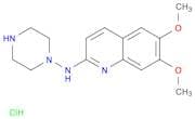 2-PIPERAZINE-4-AMINO-6,7-DIMETHOXY QUINOLINE HYDROCHLORIDE