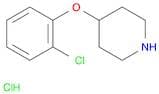 4-(2-Chlorophenoxy)piperidine, HCl