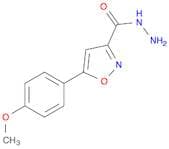 5-(4-METHOXY-PHENYL)-ISOXAZOLE-3-CARBOXYLIC ACID HYDRAZIDE