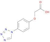 2-[4-(1H-1,2,3,4-tetrazol-1-yl)phenoxy]acetic acid