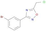 3-(3-Bromophenyl)-5-(chloromethyl)-1,2,4-oxadiazole