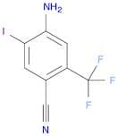 4-Amino-5-iodo-2-(trifluoromethyl)benzonitrile
