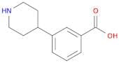 3-(Piperidin-4-yl)benzoic acid