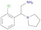 2-(2-Chlorophenyl)-2-pyrrolidin-1-ylethanamine