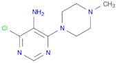 4-Chloro-6-(4-methylpiperazin-1-yl)pyrimidin-5-amine