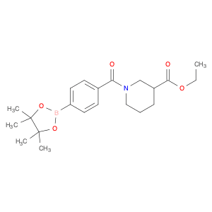 4-(3-ETHOXYCARBONYLPIPERIDINE)CARBOXAMIDOPHENYLBORONIC ACID, PINACOL ESTER