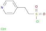 2-(Pyridin-4-yl)ethanesulfonyl chloride hydrochloride
