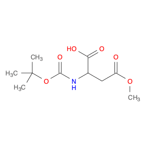 2-(Tert-Butoxycarbonylamino)-4-Methoxy-4-Oxobutanoic Acid