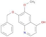 4-Quinolinol, 6-methoxy-7-(phenylmethoxy)-