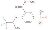 methyl 5-methanesulfonyl-2-[(1,1,1-trifluoropropan-2-yl)oxy]benzoate