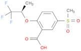 (R)-5-(methylsulfonyl)-2-((1,1,1-trifluoropropan-2-yl)oxy)benzoic acid