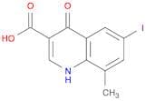 6-Iodo-8-methyl-4-oxo-1,4-dihydro-3-quinolinecarboxylic acid