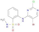 2-((5-Bromo-2-chloropyrimidin-4-yl)amino)-n-methylbenzenesulfonamide