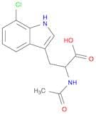 Tryptophan, N-acetyl-7-chloro-