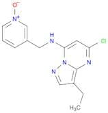 3-((5-chloro-3-ethylpyrazolo[1,5-a]pyrimidin-7-ylamino)methyl)pyridine 1-oxide