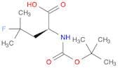 N-[(1,1-Dimethylethoxy)carbonyl]-4-fluoro-L-leucine
