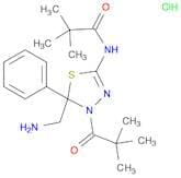 propanamide, N-[5-(aminomethyl)-4-(2,2-dimethyl-1-oxopropyl)-4,5-dihydro-5-phenyl-1,3,4-thiadiazol…