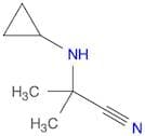 2-(Cyclopropylamino)-2-methylpropanenitrile