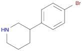Piperidine, 3-(4-bromophenyl)-