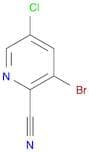 3-Bromo-5-chloropyridine-2-carbonitrile